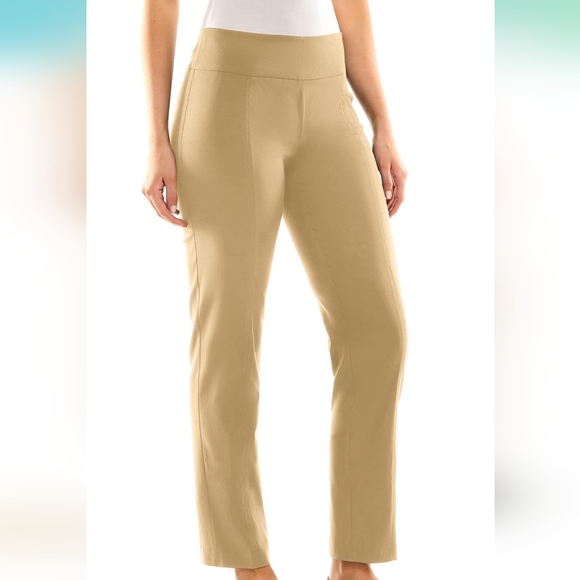 Zac & Rachel Women's Millennium Fabric Pull-on Pant - Picture 1 of 8
